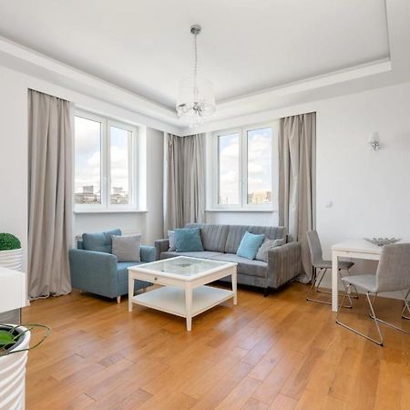 Przestronny Apartament Z Widokiem Na Miasto W Warszawie Varşovia Exterior foto